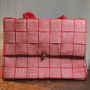 Vintage Fiona Weave Purse